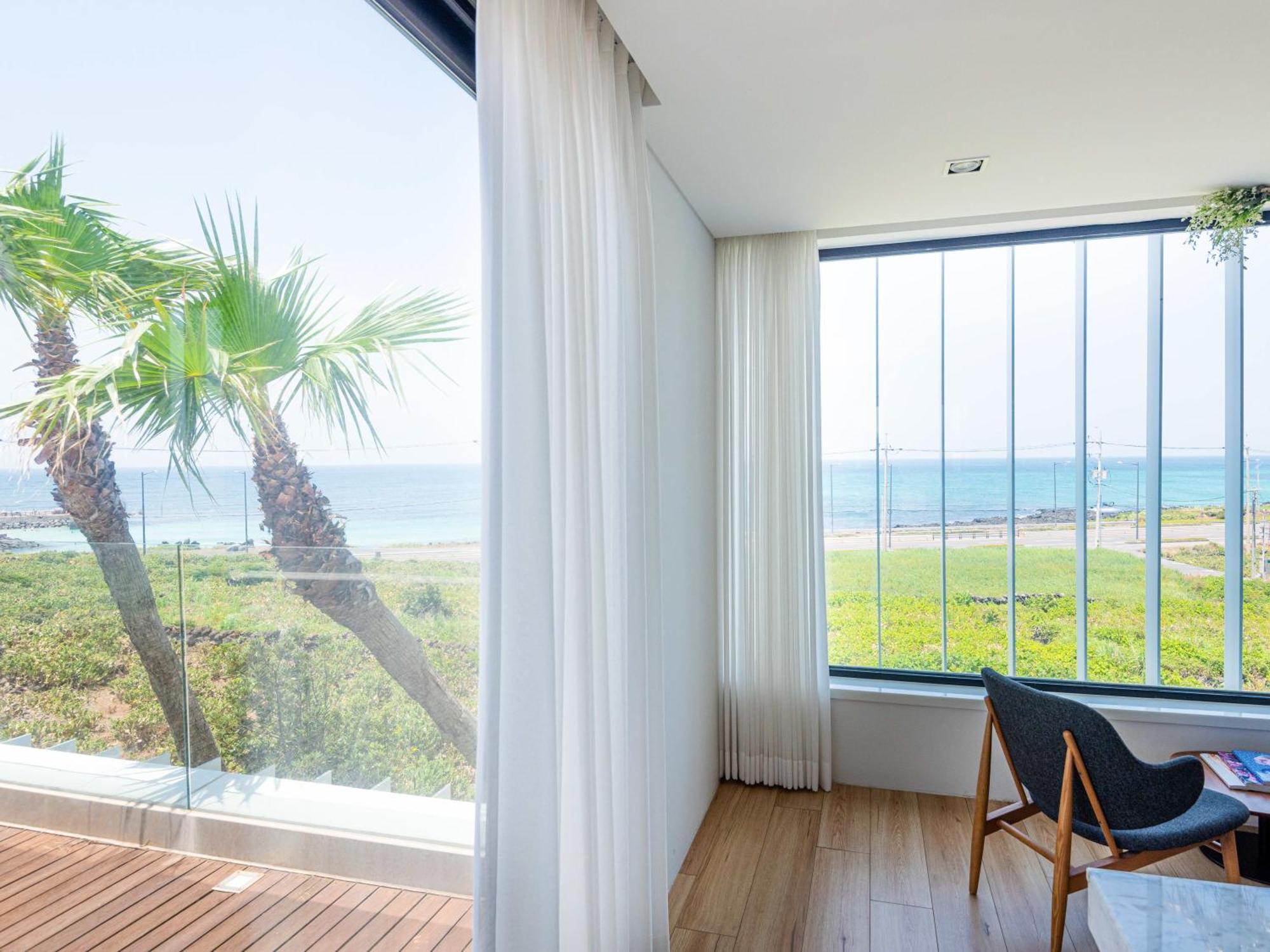 บูทิก พูล วิลลา นามิบ Hotel เมืองเชจู ภายนอก รูปภาพ